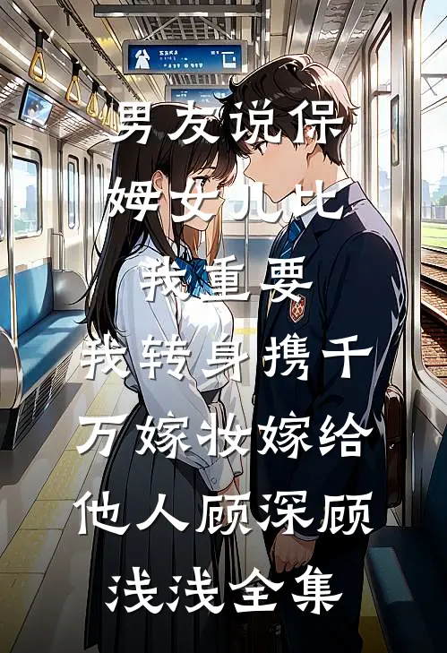 男友说保姆女儿比我重要，我转身携千万嫁妆嫁给他人顾深顾浅浅全集