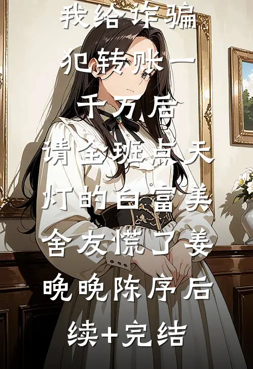 我给诈骗犯转账一千万后，请全班点天灯的白富美舍友慌了姜晚晚陈序后续+完结
