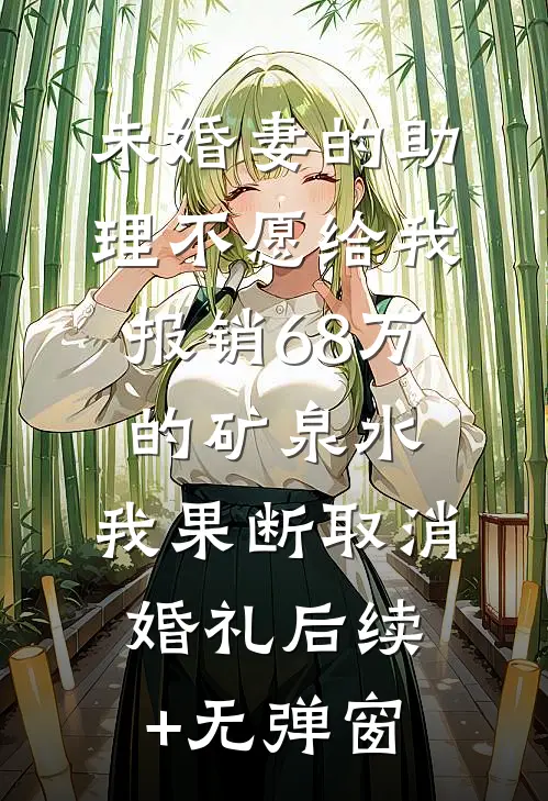 未婚妻的助理不愿给我报销68万的矿泉水，我果断取消婚礼后续+无弹窗