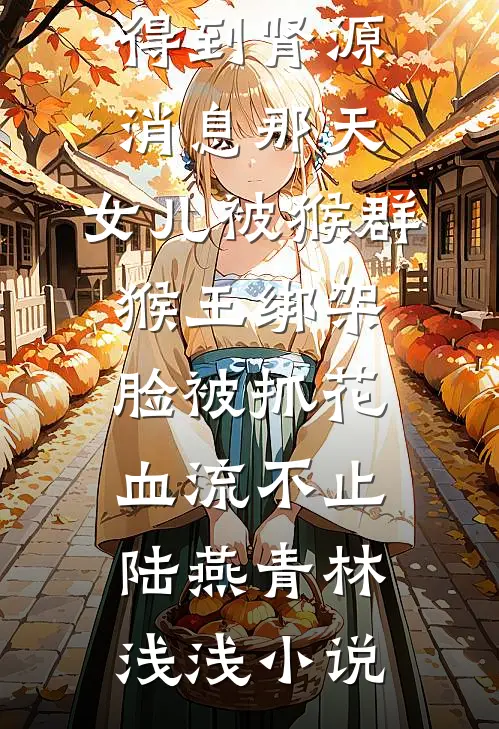 得到肾源消息那天，女儿被猴群猴王绑架脸被抓花，血流不止陆燕青林浅浅小说