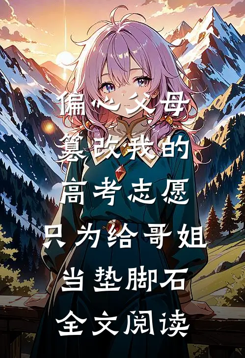 偏心父母篡改我的高考志愿，只为给哥姐当垫脚石全文阅读