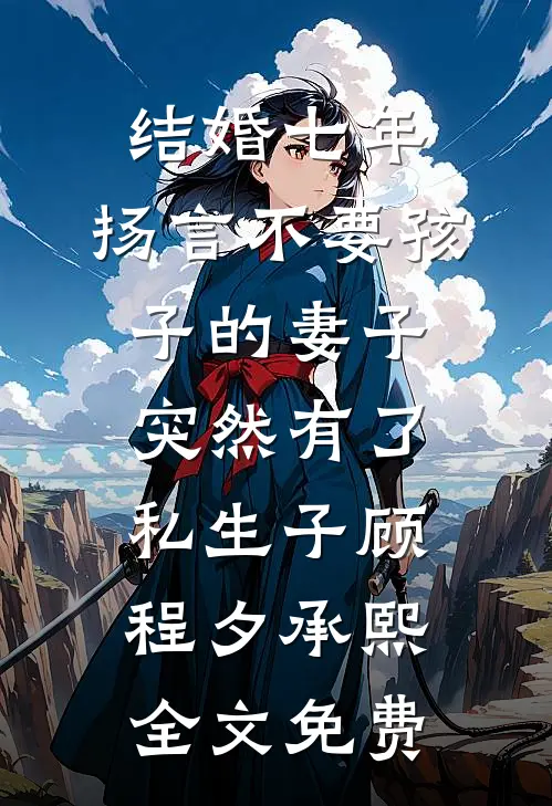 结婚七年，扬言不要孩子的妻子突然有了私生子顾程夕承熙全文免费