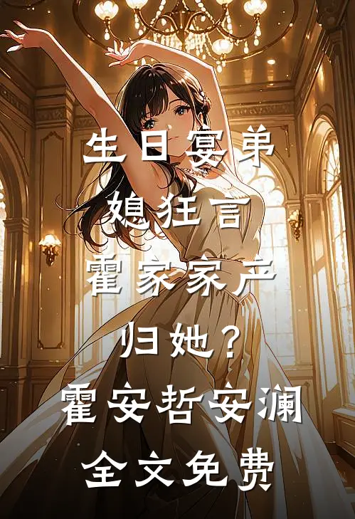 生日宴弟媳狂言，霍家家产归她？霍安哲安澜全文免费