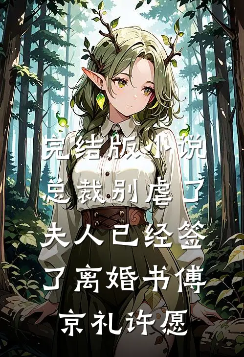 完结版小说总裁别虐了，夫人已经签了离婚书傅京礼许愿