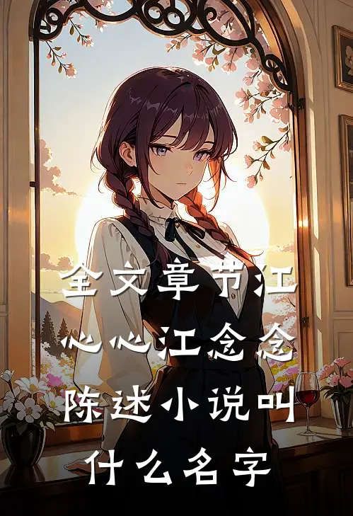 全文章节江心心江念念陈述小说叫什么名字