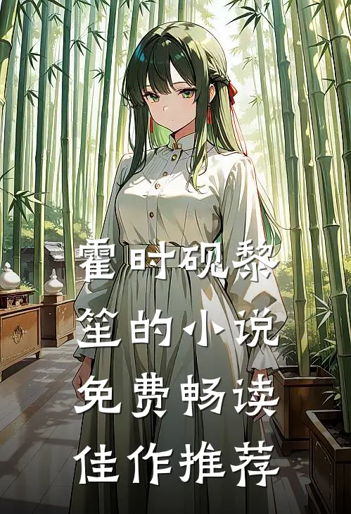霍时砚黎笙的小说免费畅读佳作推荐