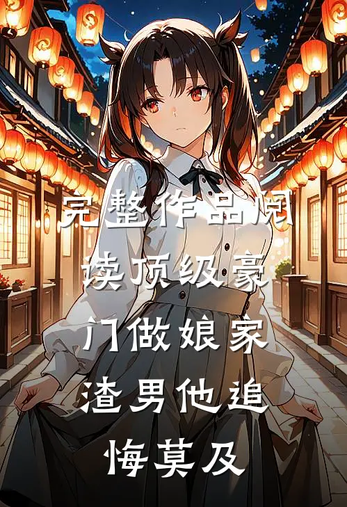 完整作品阅读顶级豪门做娘家，渣男他追悔莫及