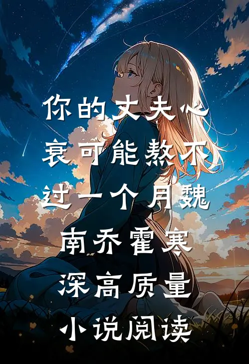 你的丈夫心衰可能熬不过一个月魏南乔霍寒深高质量小说阅读