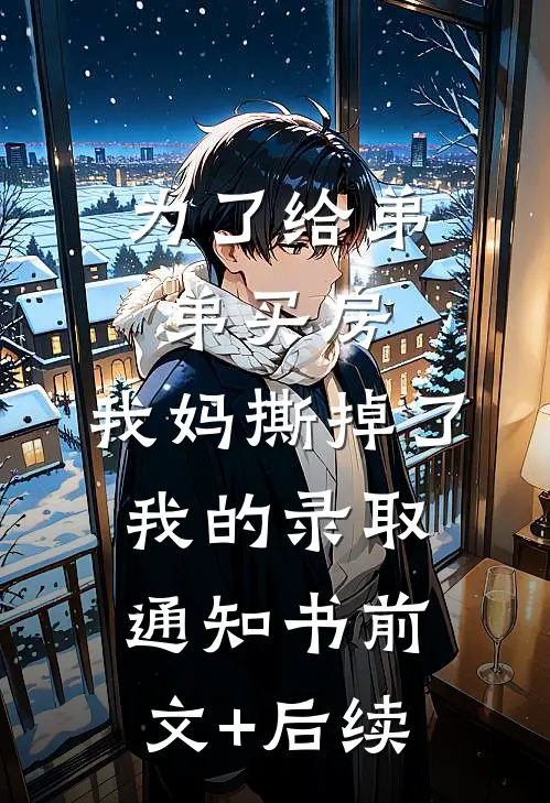 为了给弟弟买房，我妈撕掉了我的录取通知书前文+后续