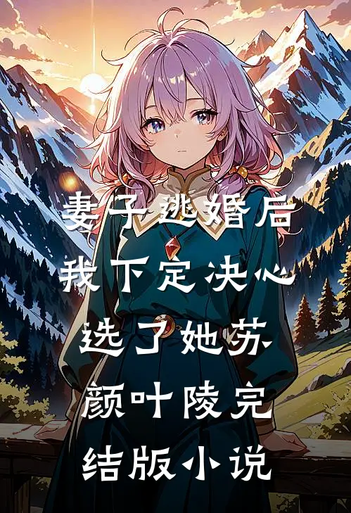 妻子逃婚后，我下定决心选了她苏颜叶陵完结版小说