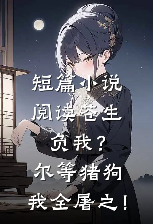 短篇小说阅读苍生负我？尔等猪狗，我全屠之！