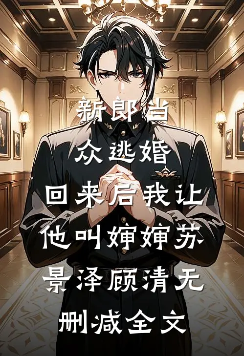 新郎当众逃婚，回来后我让他叫婶婶苏景泽顾清无删减全文