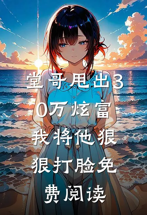 堂哥甩出30万炫富，我将他狠狠打脸免费阅读
