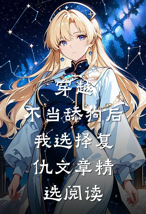 穿越：不当舔狗后，我选择复仇文章精选阅读