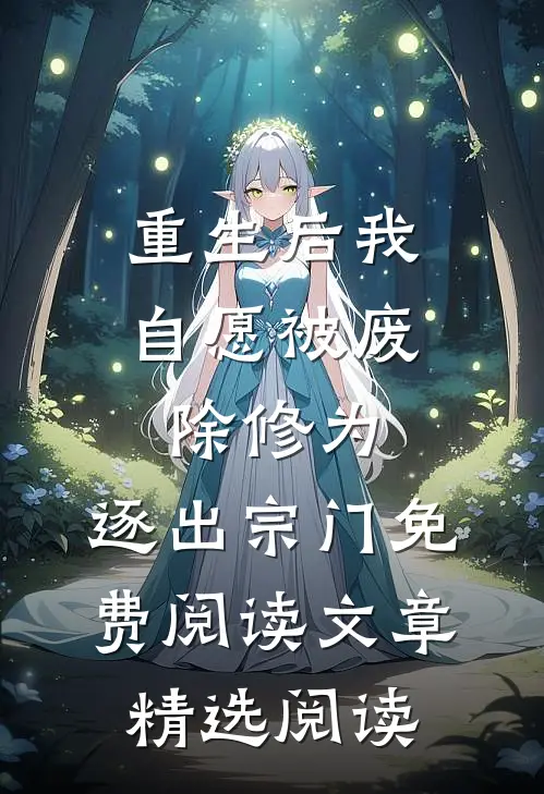 重生后我自愿被废除修为,逐出宗门免费阅读文章精选阅读