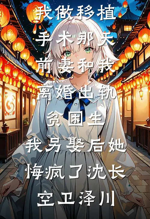 我做移植手术那天，前妻和我离婚出轨贫困生，我另娶后她悔疯了沈长空卫泽川