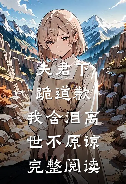 夫君下跪道歉，我含泪离世不原谅完整阅读