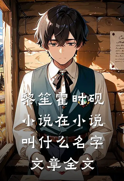 黎笙霍时砚小说在小说叫什么名字文章全文