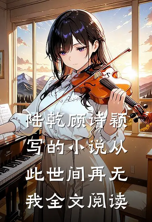 陆乾顾诗颖写的小说从此世间再无我全文阅读
