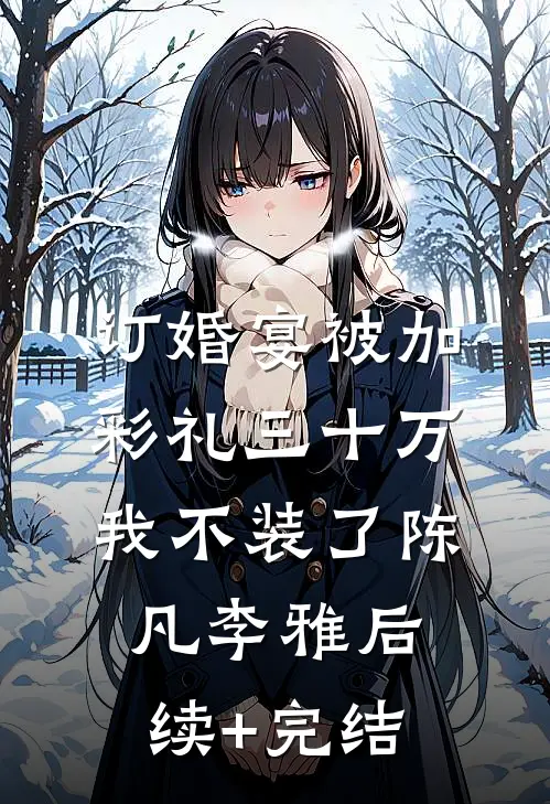 订婚宴被加彩礼三十万，我不装了陈凡李雅后续+完结