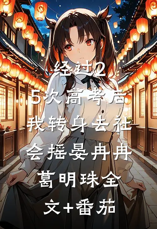 经过2.5次高考后，我转身去社会摇晏冉冉葛明珠全文+番茄