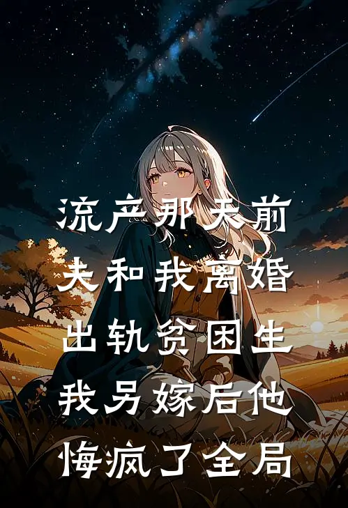 流产那天前夫和我离婚出轨贫困生，我另嫁后他悔疯了全局