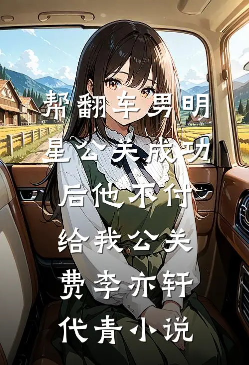 帮翻车男明星公关成功后他不付给我公关费李亦轩代青小说