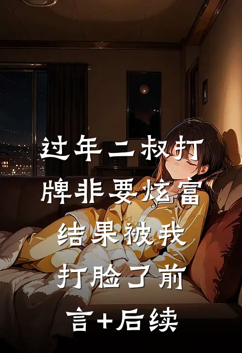 过年二叔打牌非要炫富，结果被我打脸了前言+后续
