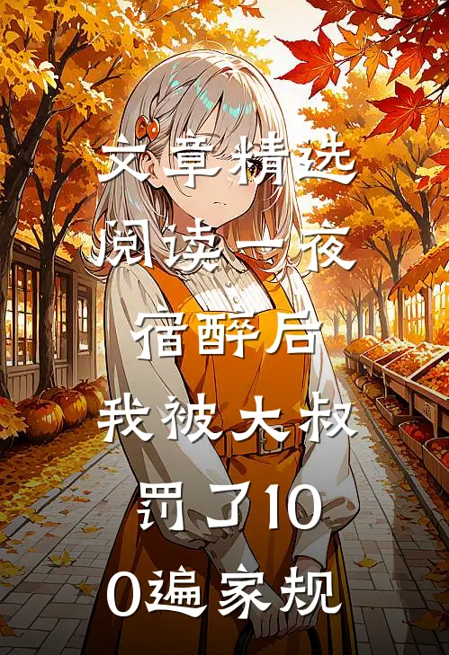文章精选阅读一夜宿醉后，我被大叔罚了100遍家规