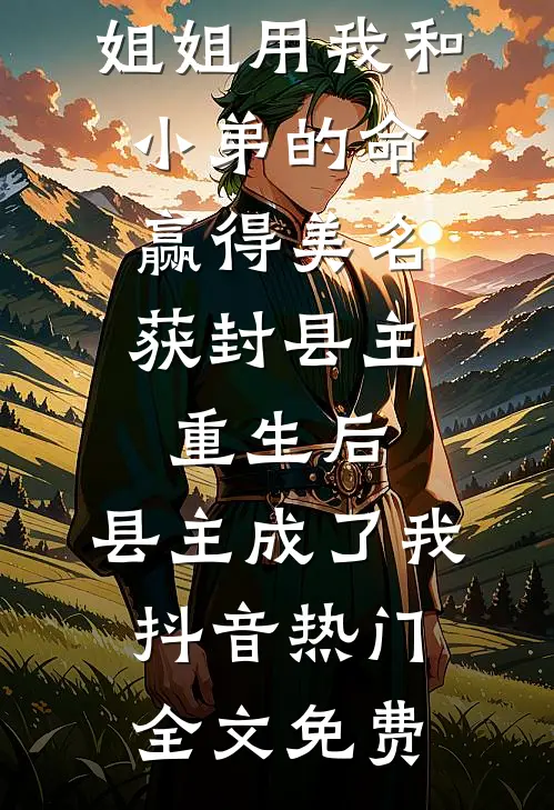 前世，姐姐用我和小弟的命赢得美名获封县主，重生后，县主成了我抖音热门全文免费