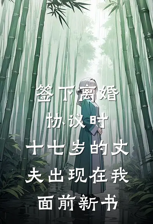 签下离婚协议时，十七岁的丈夫出现在我面前新书