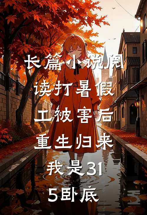 长篇小说阅读打暑假工被害后，重生归来我是315卧底
