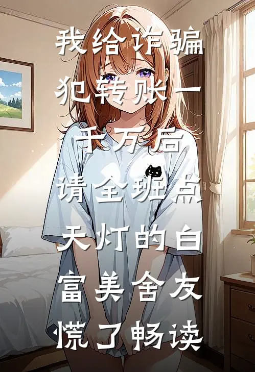 我给诈骗犯转账一千万后，请全班点天灯的白富美舍友慌了畅读