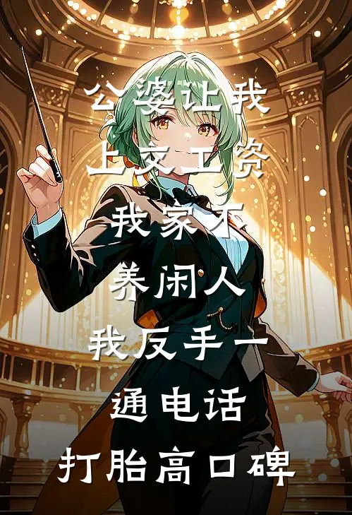 公婆让我上交工资：我家不养闲人，我反手一通电话：打胎高口碑