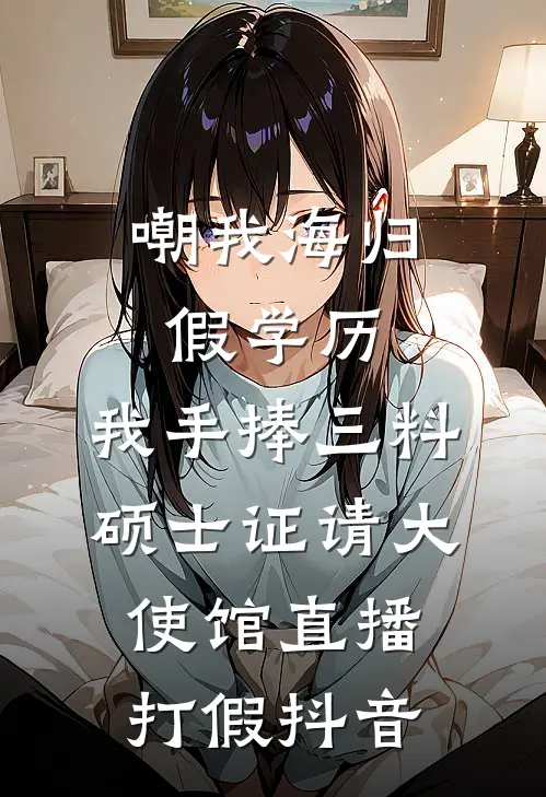 嘲我海归假学历，我手捧三料硕士证请大使馆直播打假抖音