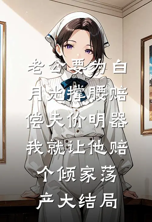 老公要为白月光撑腰赔偿天价明器，我就让他赔个倾家荡产大结局