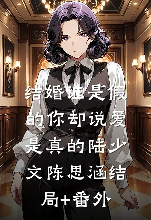 结婚证是假的你却说爱是真的陆少文陈思涵结局+番外