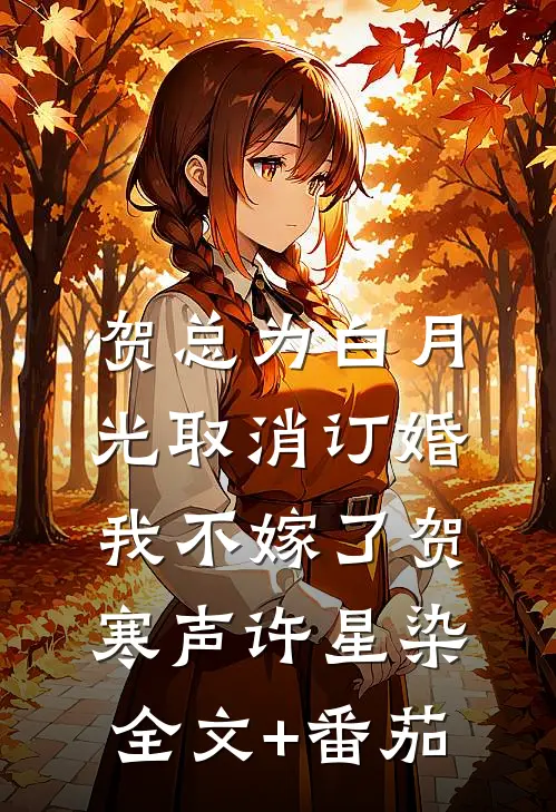 贺总为白月光取消订婚，我不嫁了贺寒声许星染全文+番茄