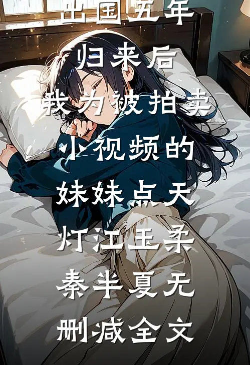 出国五年归来后，我为被拍卖小视频的妹妹点天灯江玉柔秦半夏无删减全文