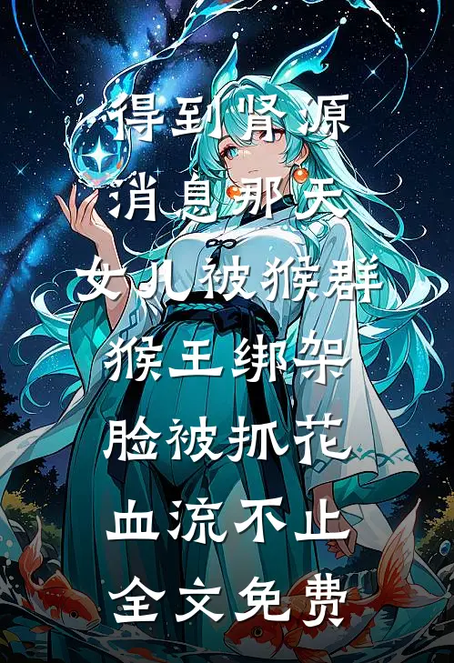 得到肾源消息那天，女儿被猴群猴王绑架脸被抓花，血流不止全文免费
