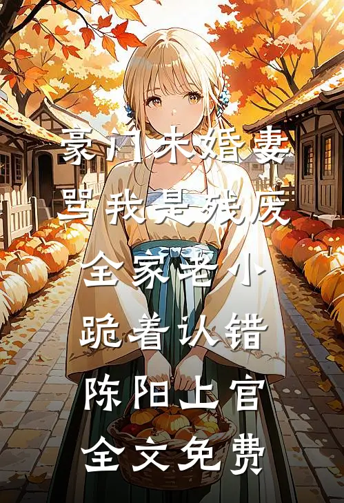 豪门未婚妻骂我是残废，全家老小跪着认错陈阳上官全文免费