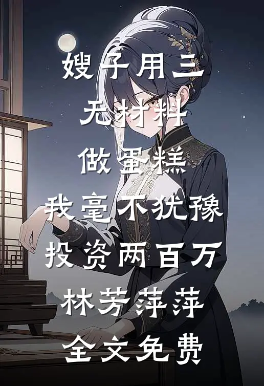 嫂子用三无材料做蛋糕，我毫不犹豫投资两百万林芳萍萍全文免费