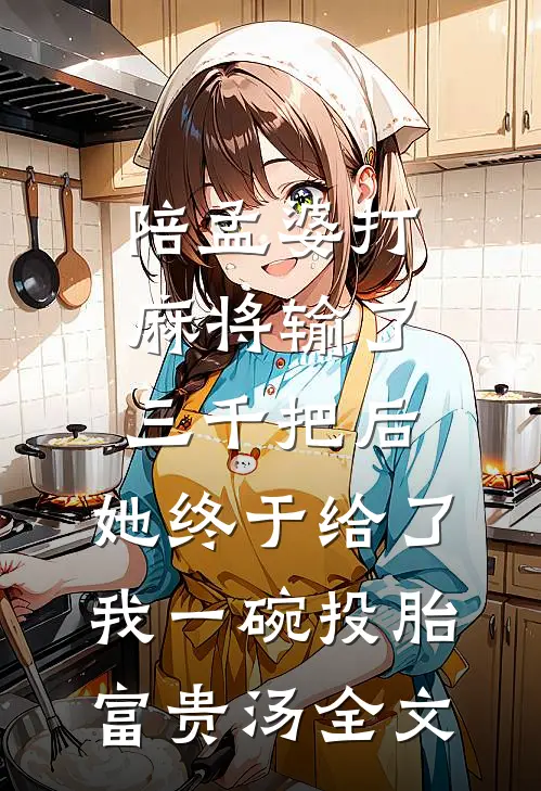 陪孟婆打麻将输了三千把后，她终于给了我一碗投胎富贵汤全文