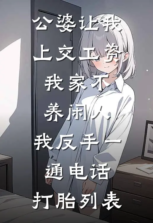 公婆让我上交工资：我家不养闲人，我反手一通电话：打胎列表
