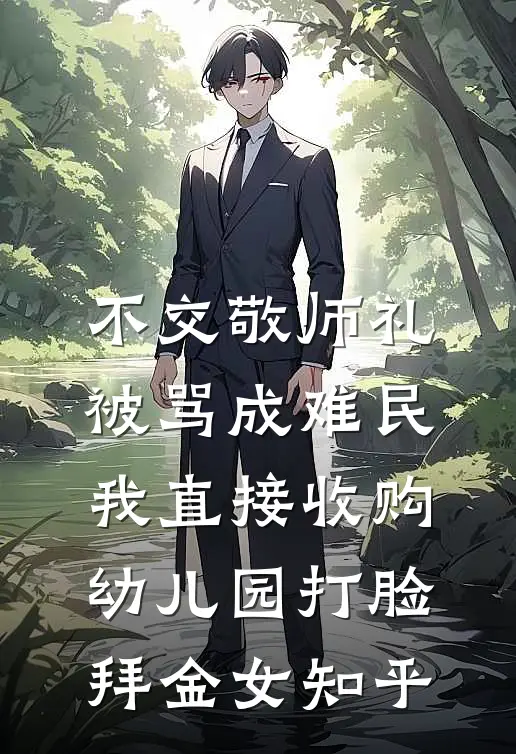 不交敬师礼被骂成难民，我直接收购幼儿园打脸拜金女知乎