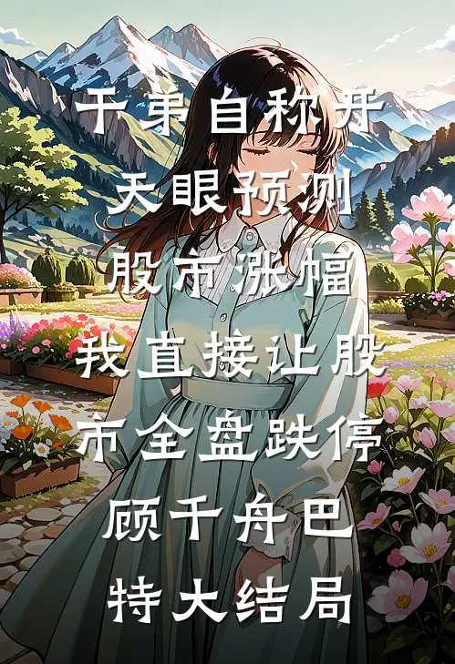 干弟自称开天眼预测股市涨幅，我直接让股市全盘跌停顾千舟巴特大结局