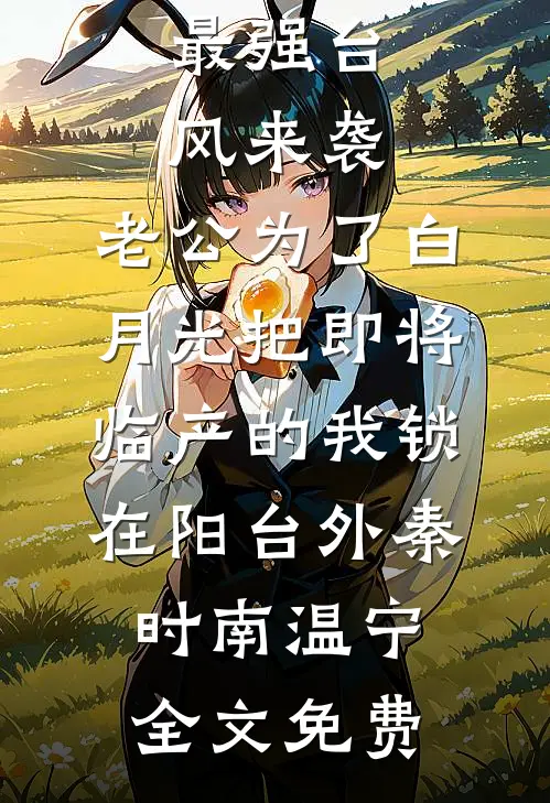 最强台风来袭，老公为了白月光把即将临产的我锁在阳台外秦时南温宁全文免费