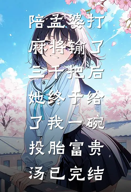 陪孟婆打麻将输了三千把后，她终于给了我一碗投胎富贵汤已完结
