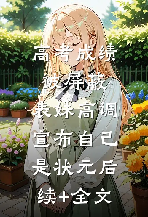 高考成绩被屏蔽，表妹高调宣布自己是状元后续+全文