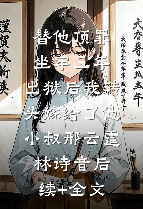 替他顶罪坐牢三年，出狱后我转头嫁给了他小叔邢云霆林诗音后续+全文